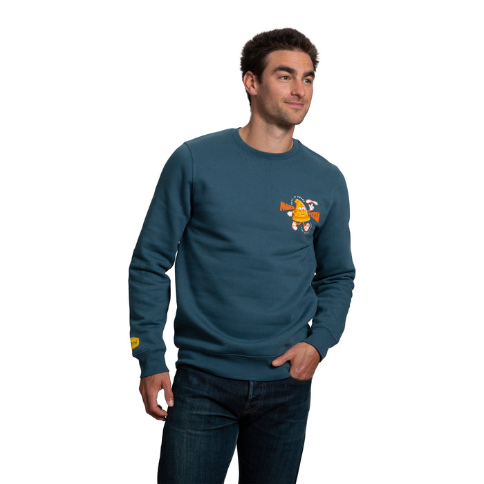 Feel the Knead Unisex Sweatshirt - Ooni Europe | Click this image to open up the product gallery modal. The product gallery modal allows the images to be zoomed in on.