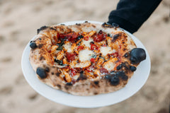 Fiery Roasted Harissa Chicken Pizza