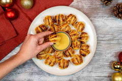 Pigs in a Blanket with Sweet Mustard Dip