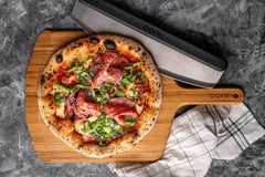 Milano Salami and Rocket Pizza