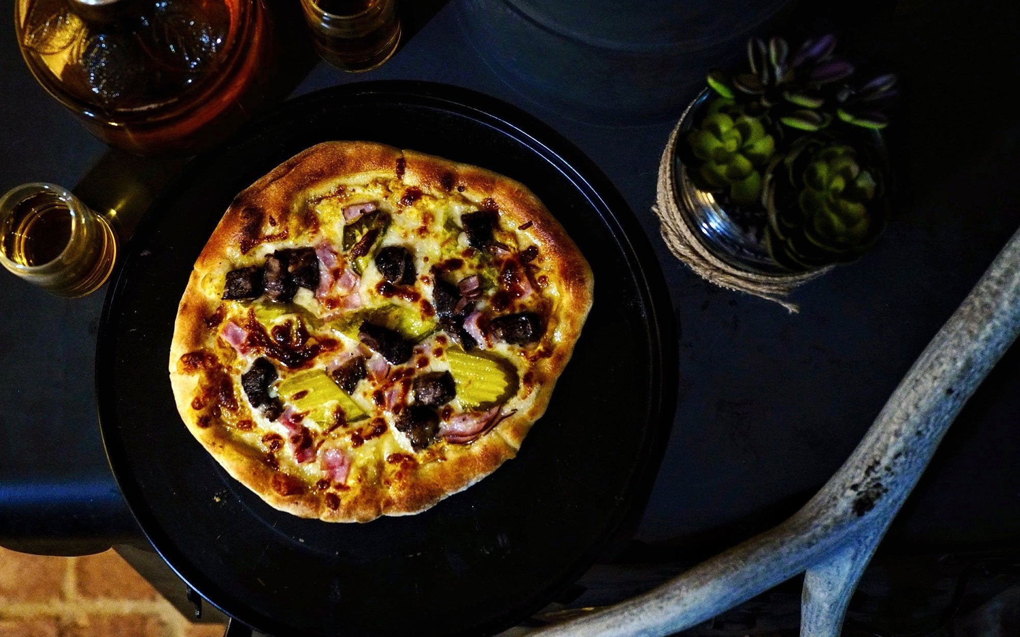 Grilled Steak, Swiss Cheese & Mustard Pizza Recipe — Ooni Europe