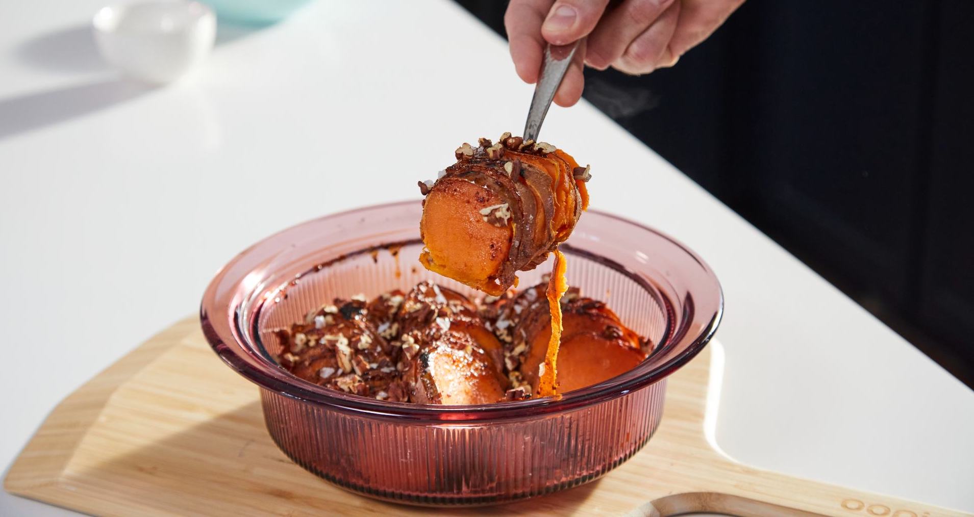 Shingled Sweet Potatoes with Maple Syrup and Aleppo Pepper — Ooni Europe