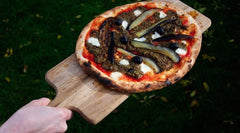 Tapenade, Aubergine and Black Olive Pizza