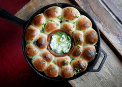 Dough Balls with Garlic Herb Butter