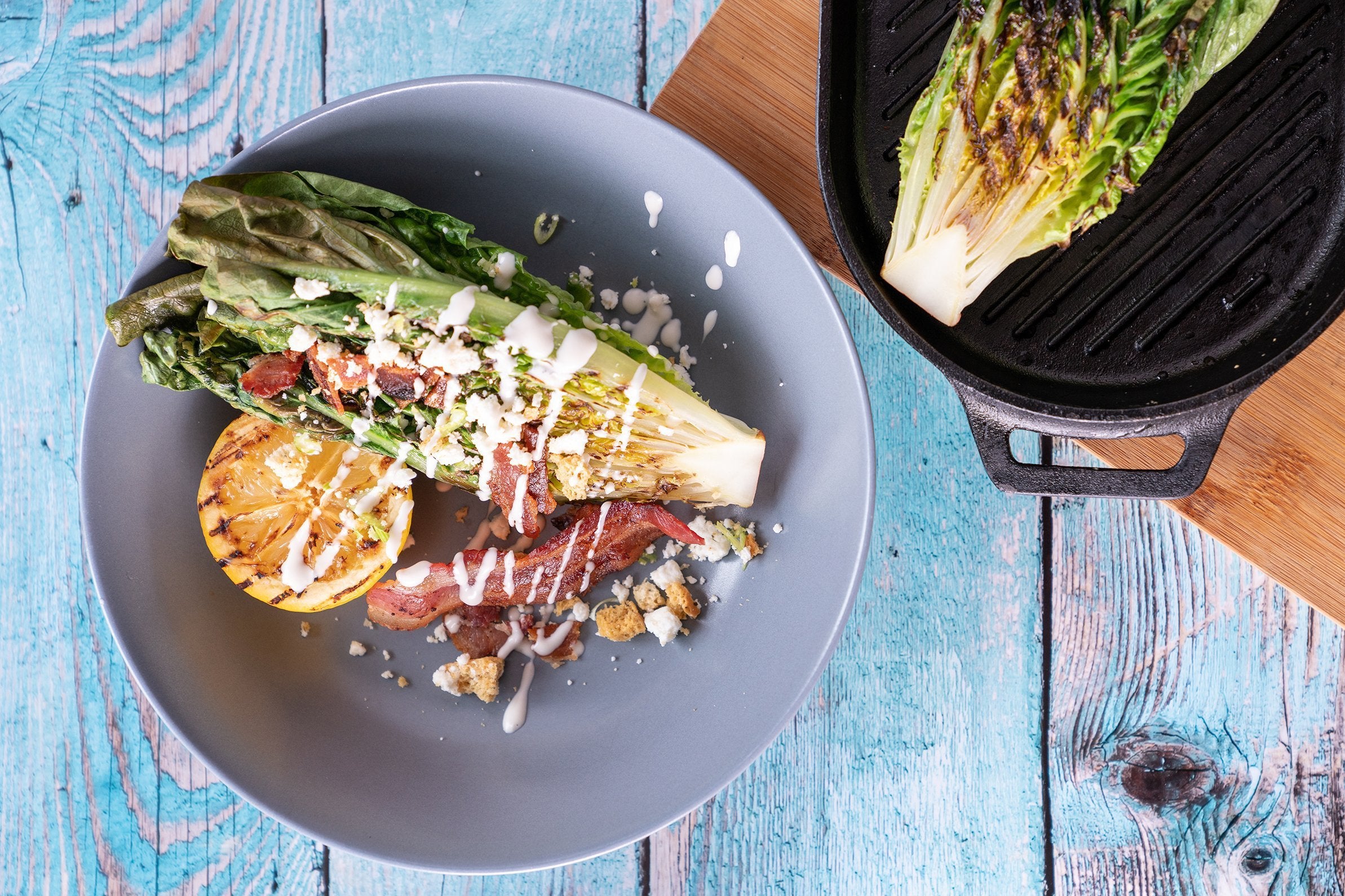 Grilled Caesar Salad Recipe — Ooni Europe