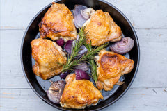 Rosemary Chicken with Roasted Onions