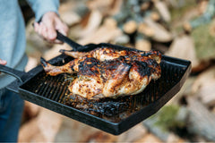 Spatchcock Roast Chicken with Lemon, Garlic and Herb Butter