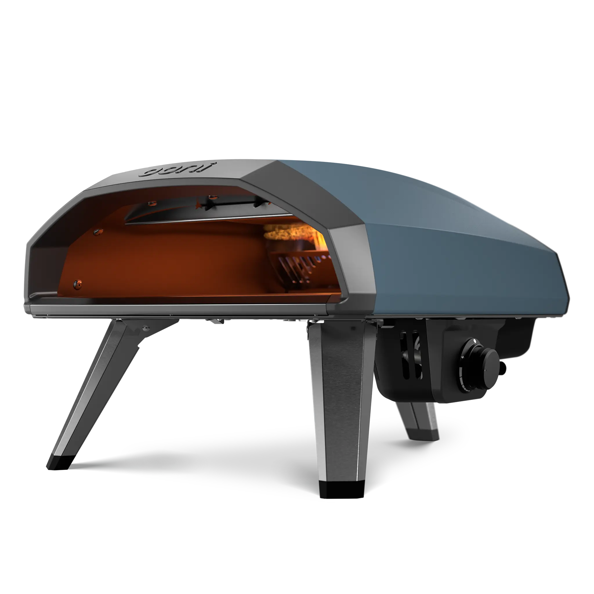 Ooni koda 2 gas pizza oven in slate blue 