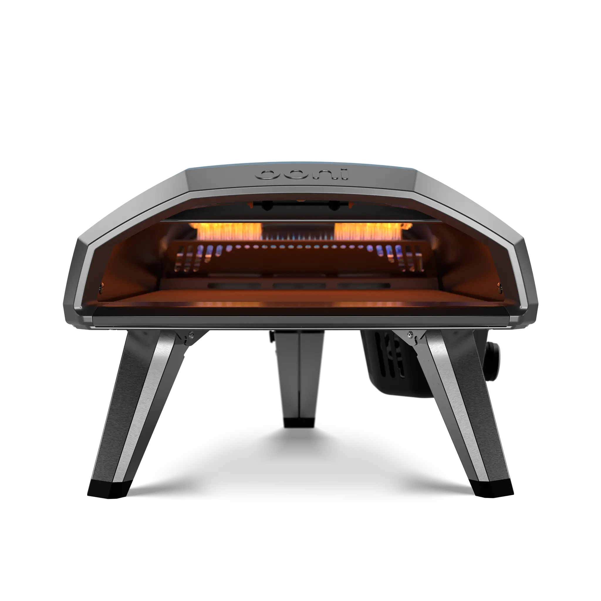 front view of the Ooni koda 2 gas pizza oven 