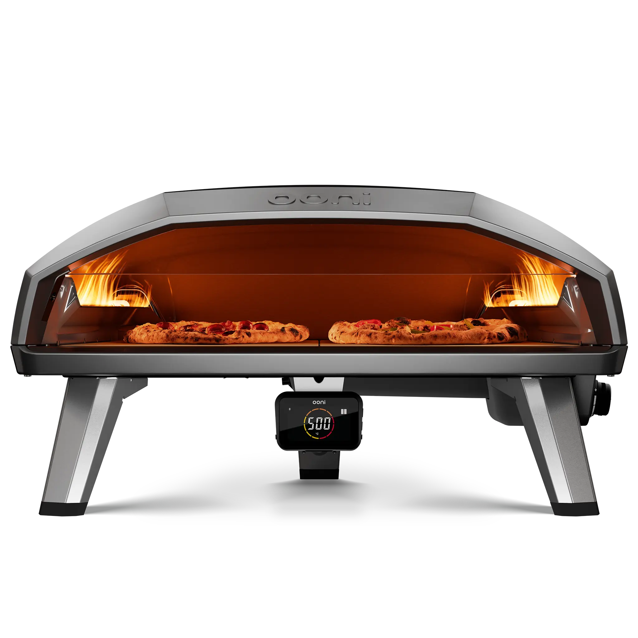 front view of the Ooni Koda 2 max gas pizza oven 