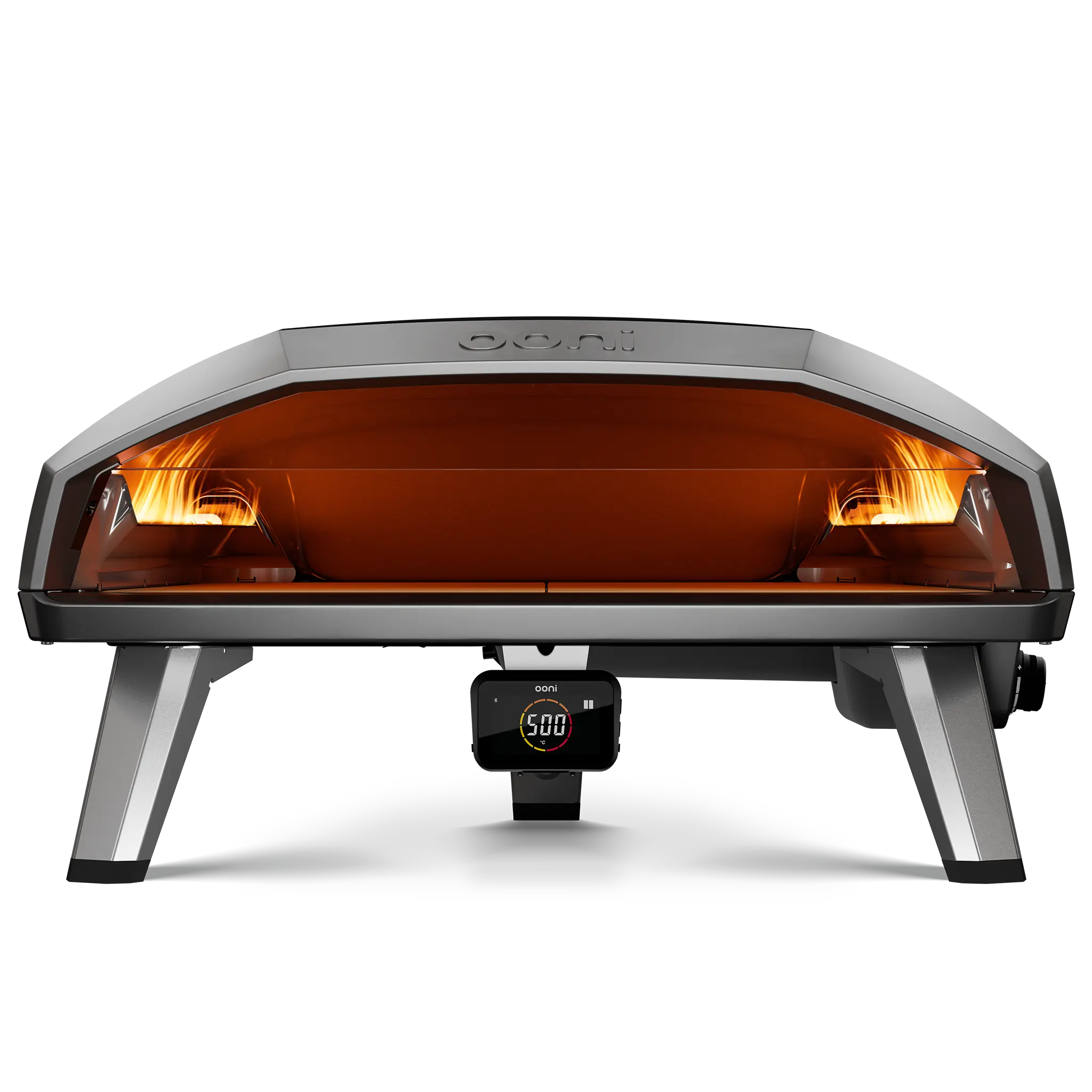 front view of the Ooni Koda 2 max gas pizza oven 