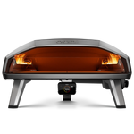 Front view of the Ooni Koda 2 max gas powered pizza oven 