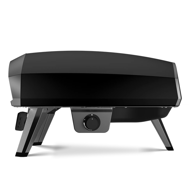 Ooni Koda 2 Pro Gas Powered Pizza Oven in Foundry Black from the side