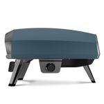 side view of the Ooni Koda 2 Pro gas pizza oven in slate blue 