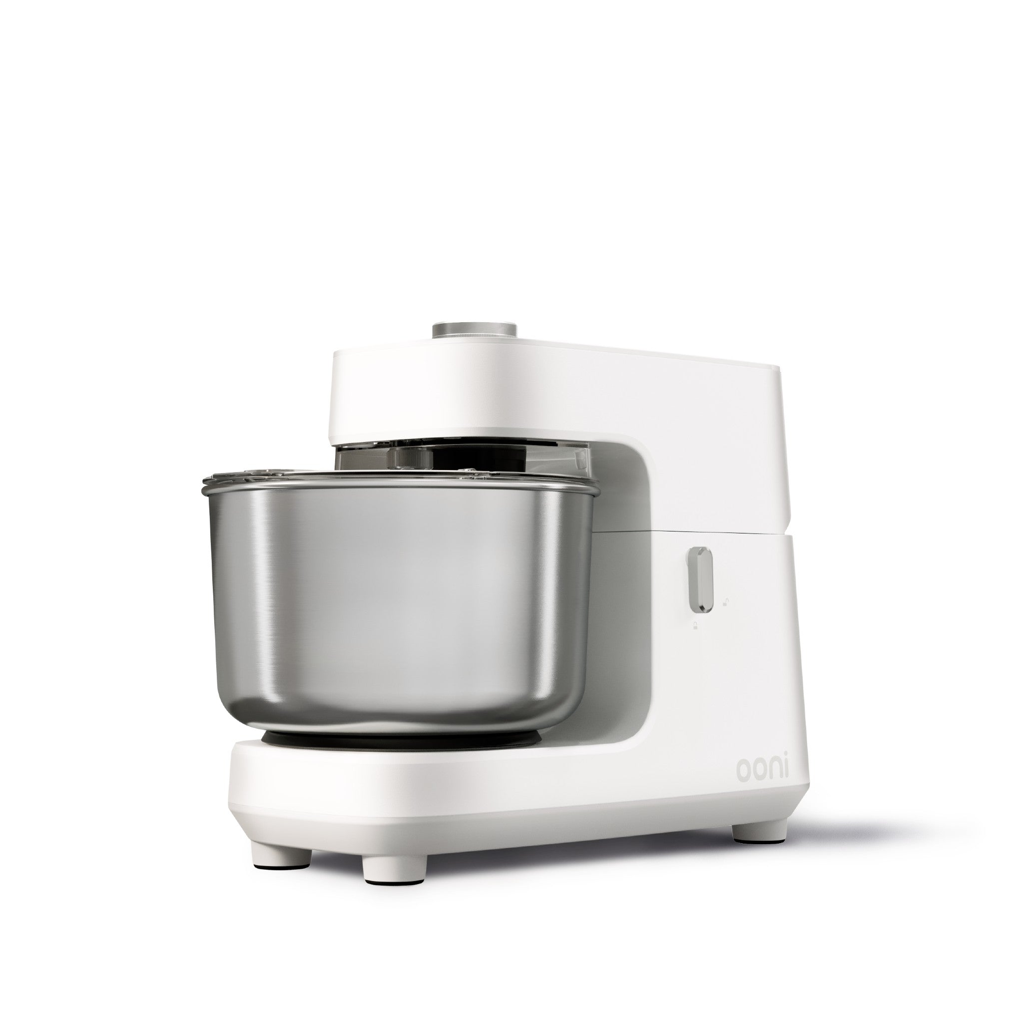 Ooni Halo Core Spiral Mixer IN THE Polar White colour with a white background  