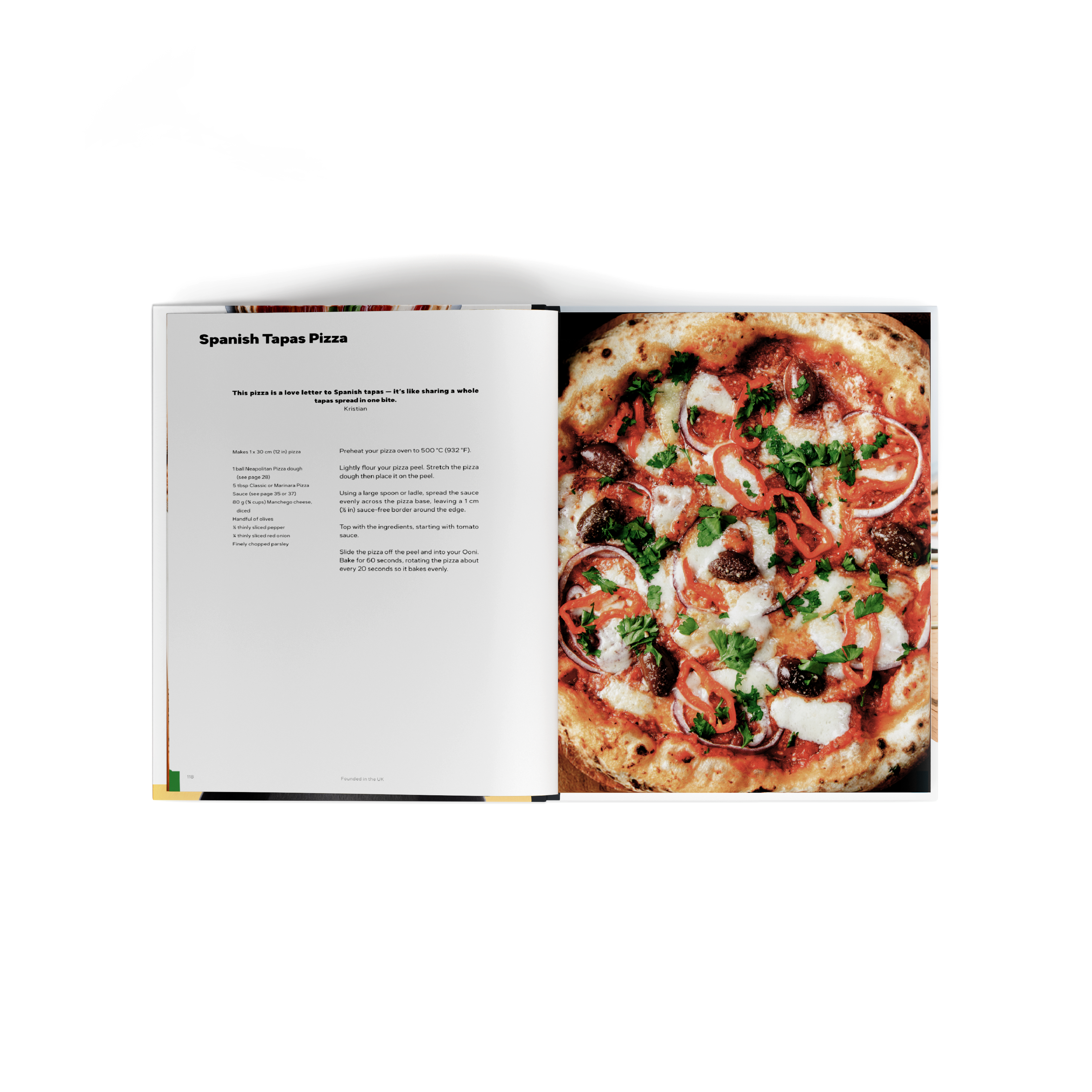 Ooni Pizza-Kochbuch „Cooking with Ooni“