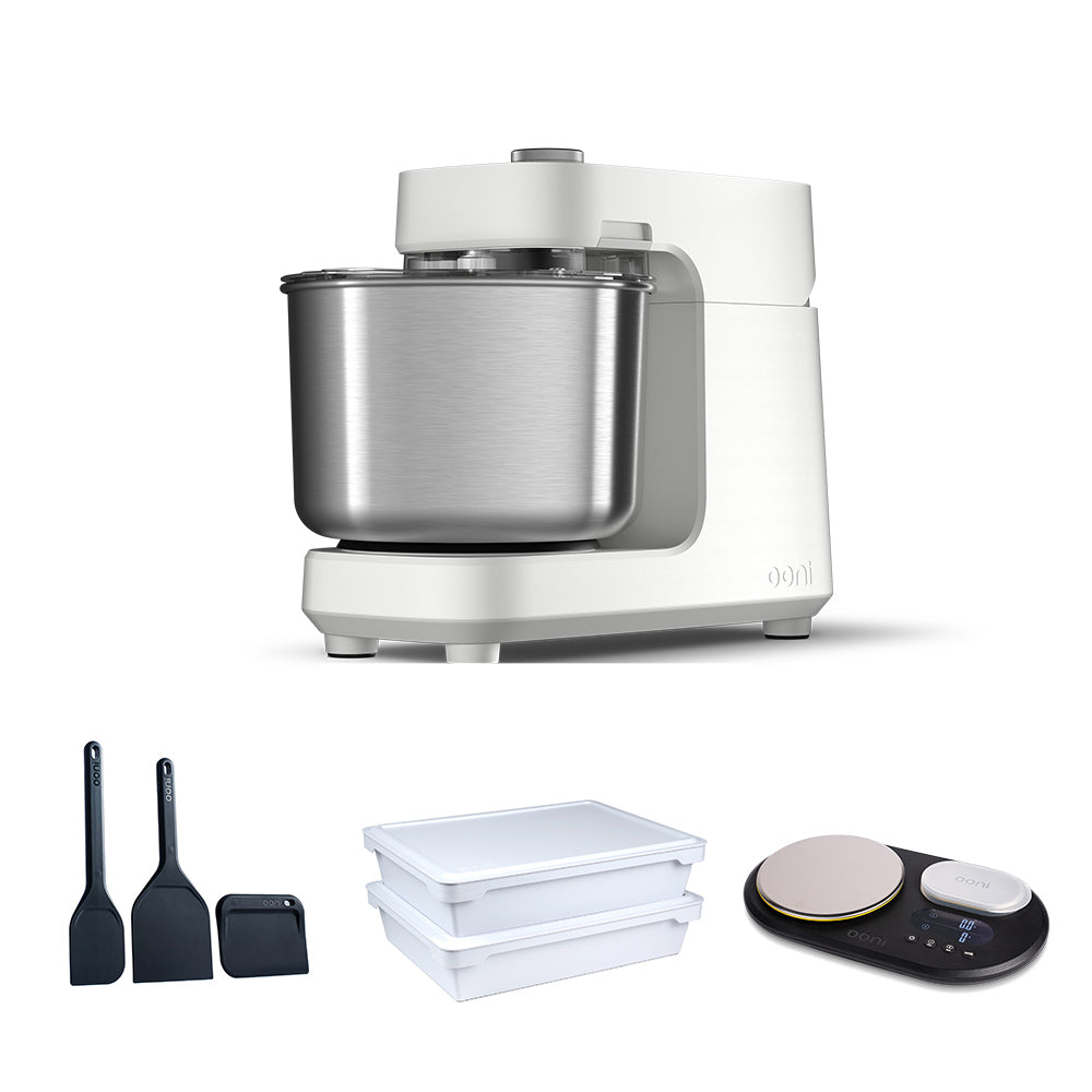 Ooni Halo Pro Dough Preparation Bundle in Polar White