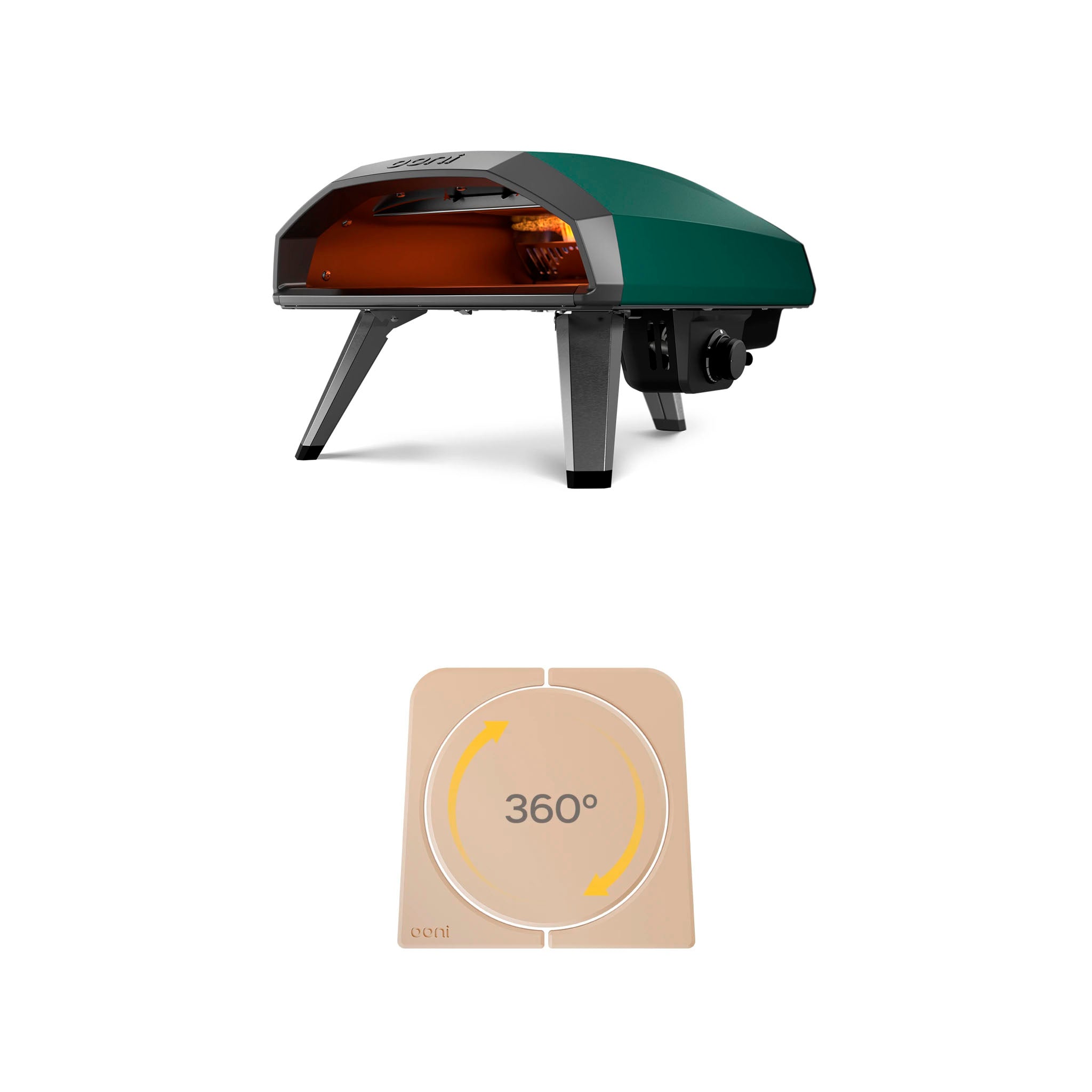 Ooni Koda 2 Gas Powered Pizza Oven with Rotating Stone #variant-3