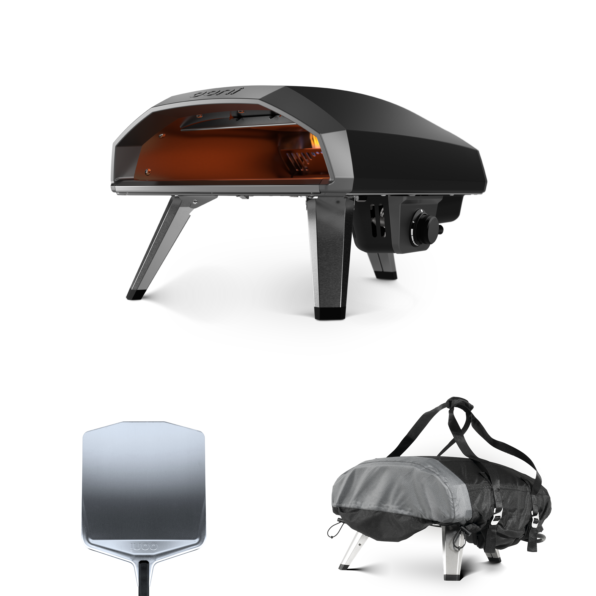 Ooni Koda 2 Essentials Bundle - Foundry Black