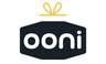 Ooni logo with a festive yellow bow above it