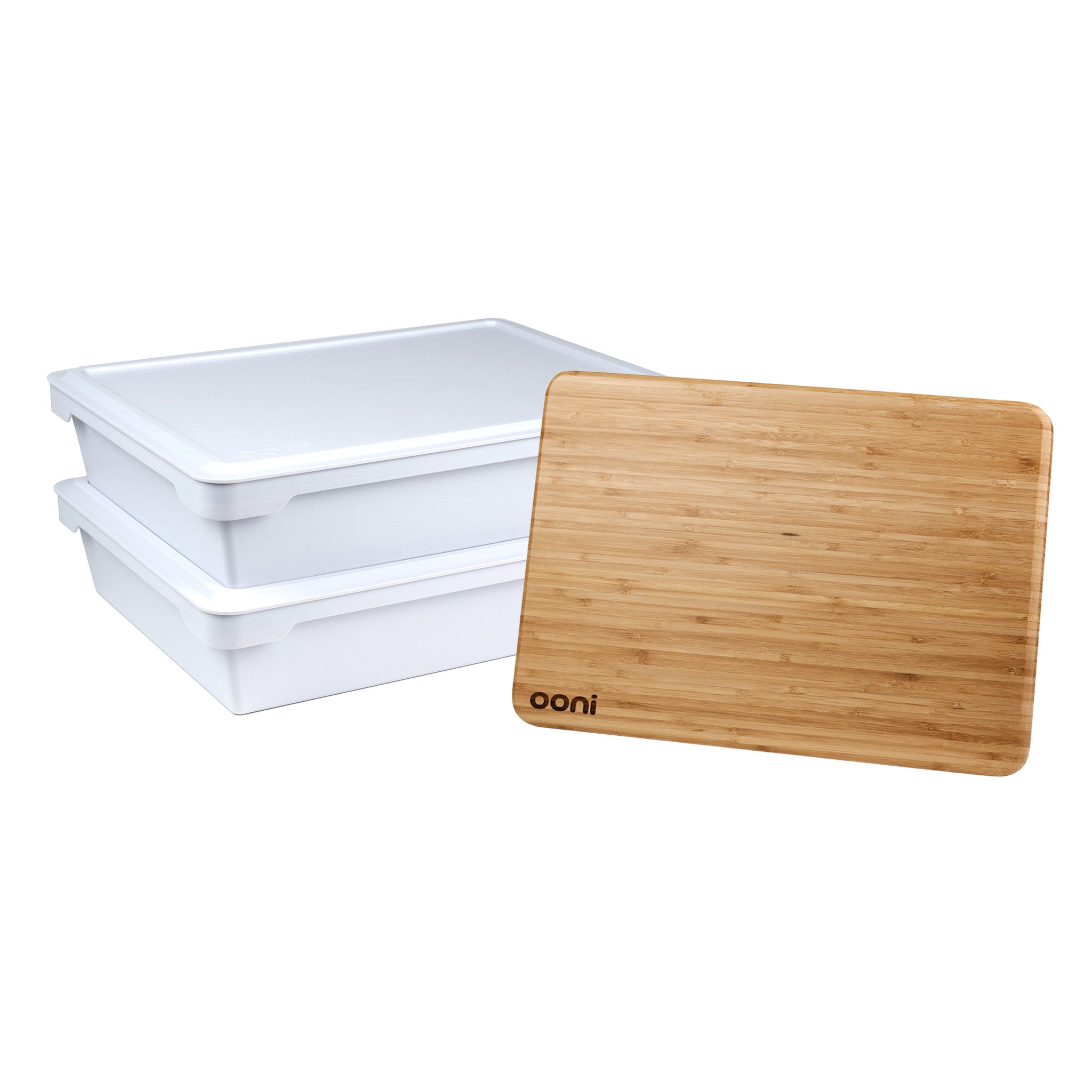 Ooni Dough prep boxes with prep lid
