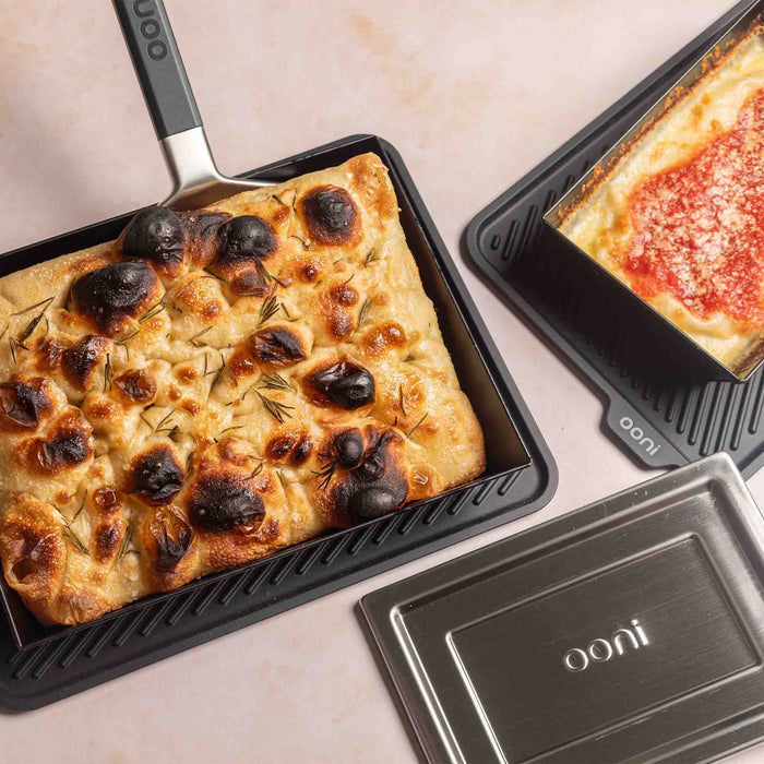 Ultimate Detroit Pizza Pan Bundle - Medium | Click this image to open up the product gallery modal. The product gallery modal allows the images to be zoomed in on.