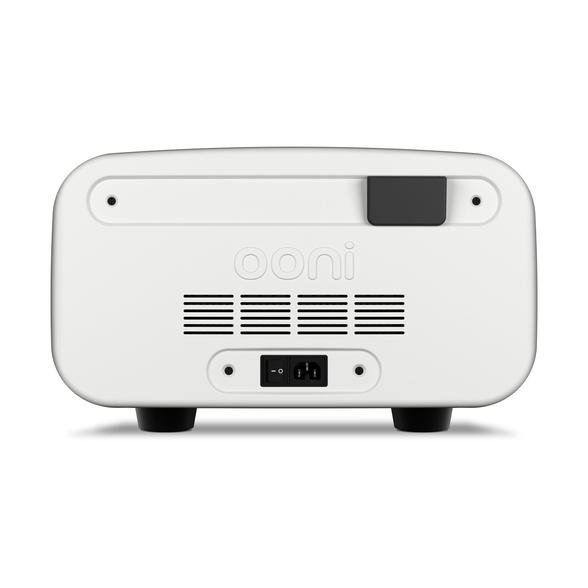 Back view of the Ooni Volt 2 Electric Pizza Oven. 