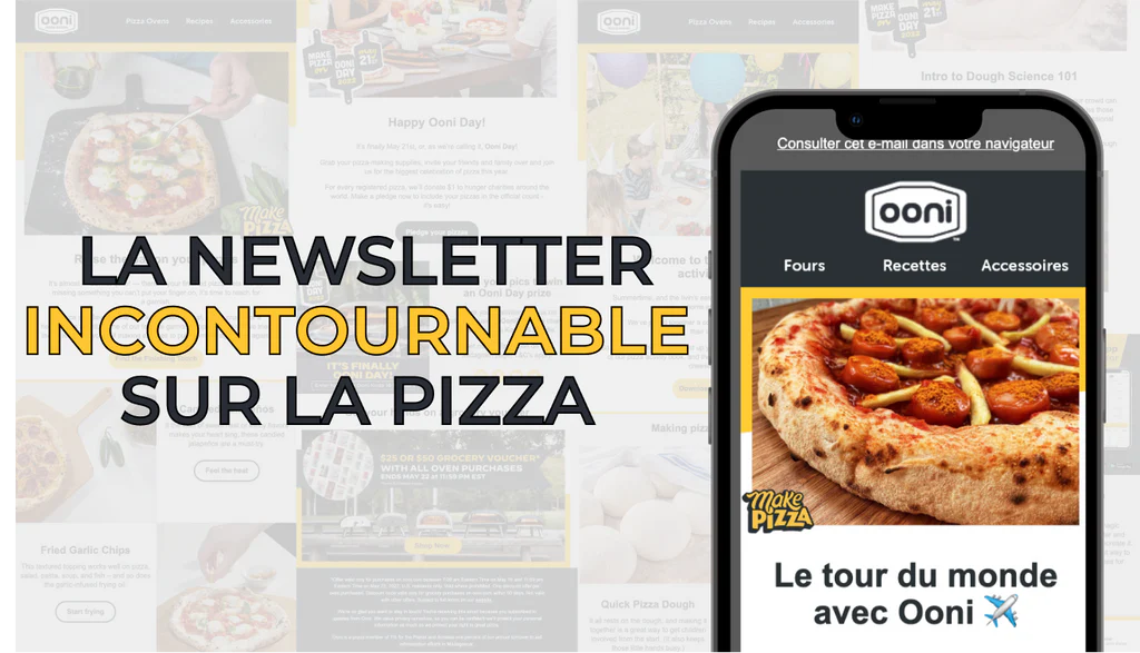 la newsletter incontournable sur la pizza