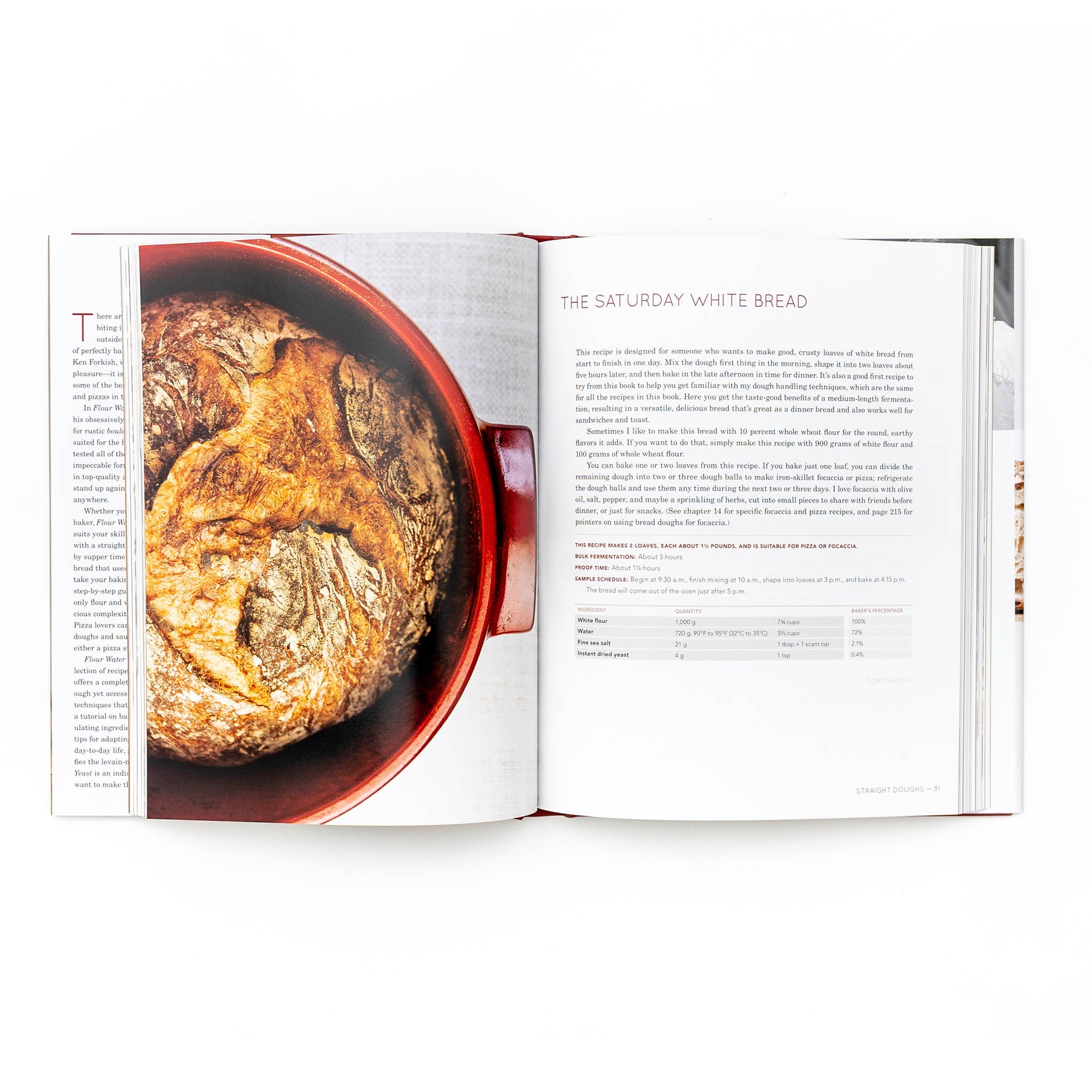 Flour, Water, Salt, Yeast by Ken Forkish