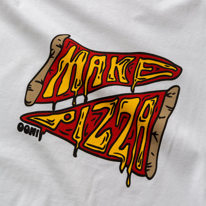 Make Pizza Slice Unisex T-Shirt - Ooni Europe | Click this image to open up the product gallery modal. The product gallery modal allows the images to be zoomed in on.